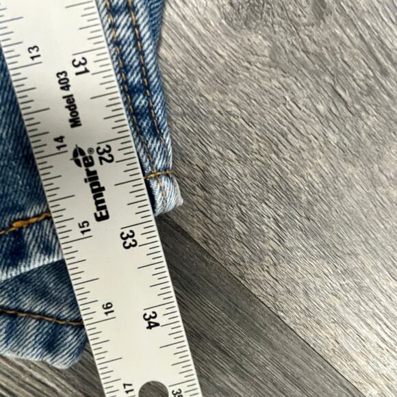 Levi's 560 Red Tab Mid Wash Blue Mens 36x33 Loose Straight Leg Comfort Fit Jeans - Picture 7 of 12